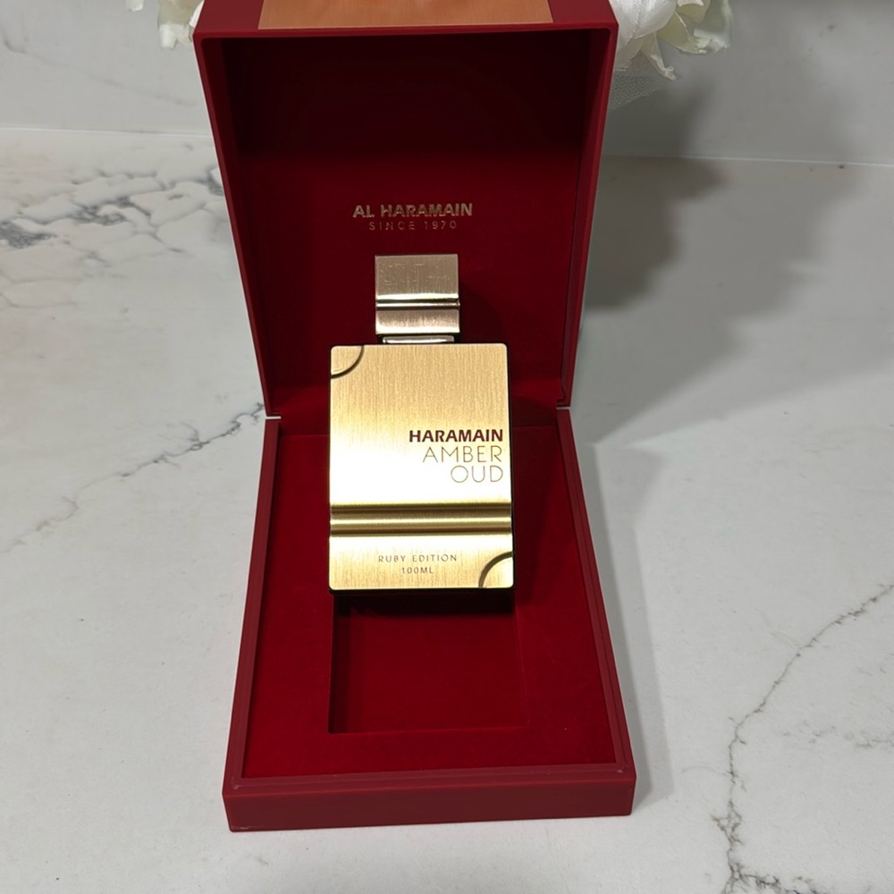 Al Haramain Amber Oud Rouge Edition Eau De Parfum 100ml 3.4fl oz Ruby Edition